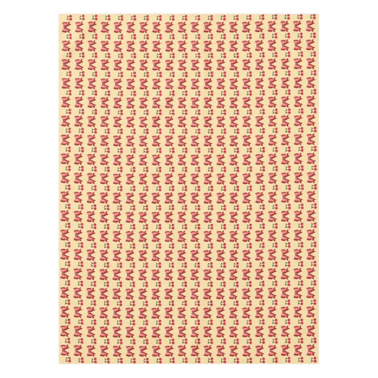 Nappe Cute Cherry Bow Seamless Pattern Pink Aesthetic Ka (Devant)