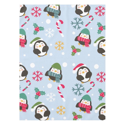 Nappe Cute Christmas Penguin (Devant)