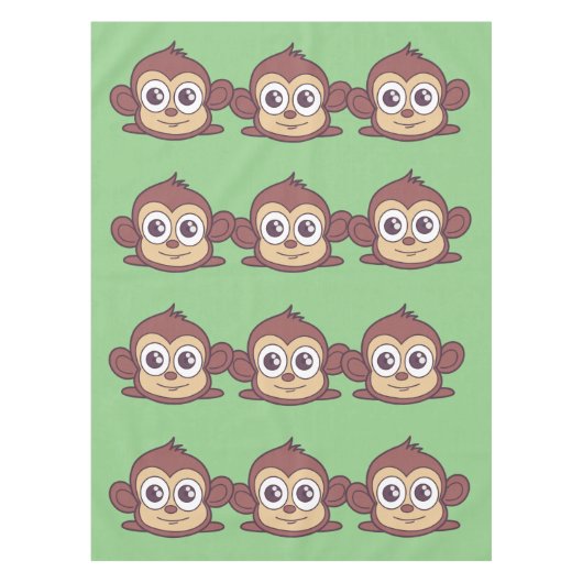 Nappe Cute clipart singe (Devant)