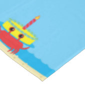 Nappe Cute Crab Beach 1er anniversaire (Angle)