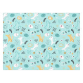 Nappe Cute Easter Bunny Pattern Kawaii Rabbits Eggs  (Devant (Horizontal))