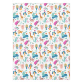 Nappe Cute et colorée Jungle Animaux Motif (Devant)