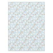 Nappe Cute Fantôme et Citrouille Motif d'Halloween bleu (Devant)