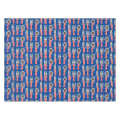 Nappe Cute fourche couteau et cuillère dessin de couvert (Devant (Horizontal))
