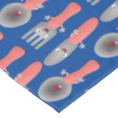 Nappe Cute fourche couteau et cuillère dessin de couvert (Angle)