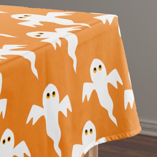 Nappe Cute Ghost Orange Halloween