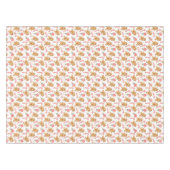 Nappe Cute Gingerbread Homme Sucres de canne de vacances (Devant (Horizontal))