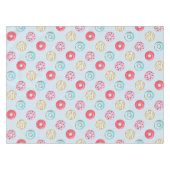 Nappe Cute Glazed Doughnut Pattern Light Blue (Devant (Horizontal))