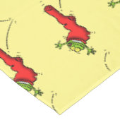 Nappe Cute grenouille dans une chaussette rouge saut de (Angle)