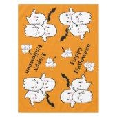 Nappe Cute Halloween Ghosts Bats Personnaliser (Devant)