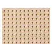 Nappe Cute Halloween Rat et Citrouille (Devant (Horizontal))