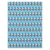 Nappe Cute happy panda bear with flower cartoon (Devant)