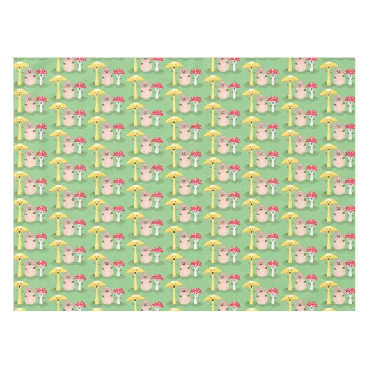 Nappe Cute kawaii champignon champignon toadstool (Devant (Horizontal))
