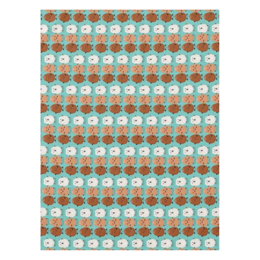 Nappe Cute kawaii oeufs humoristique dessin animé (Devant)