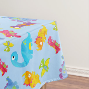 Nappe Cute Light Pastel Blue Baby Dinosaur Anniversaire