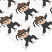Nappe Cute Little Ninja Boy Rectangle enfant (Angle)