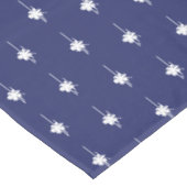 Nappe Cute marine bleu blanc flocons de neige élégant ch (Angle)