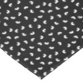 Nappe CUTE Motif de chat noir et blanc (Angle)