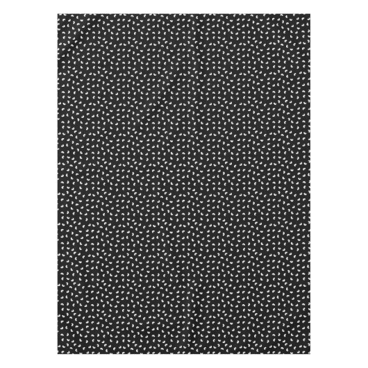 Nappe CUTE Motif de chat noir et blanc (Devant)