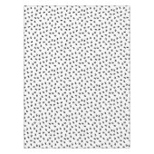 Nappe CUTE Motif de chat noir et blanc (Devant)