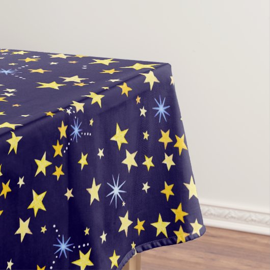 Nappe Cute Navy Blue Celestin Motif Amusant Lovely Star (In Situ)