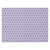 Nappe Cute noir et blanc Kitty Chat Waving Bonjour (Devant (Horizontal))