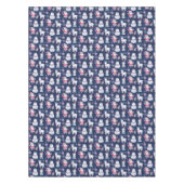 Nappe Cute Nordic Style Animaux et Père Noël Motif (Devant)