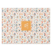 Nappe Cute Orange Blue Spring Rainbow Clouds Motif (Devant (Horizontal))