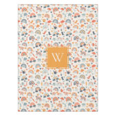 Nappe Cute Orange Blue Spring Rainbow Clouds Motif (Devant)