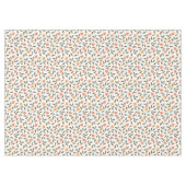 Nappe Cute Orange et Motif Feuille (Devant (Horizontal))