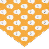 Nappe Cute Orange Ghost Motif - Halloween Design (Angle)
