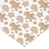 Nappe Cute pain d'épices Motif de Noël (Angle)