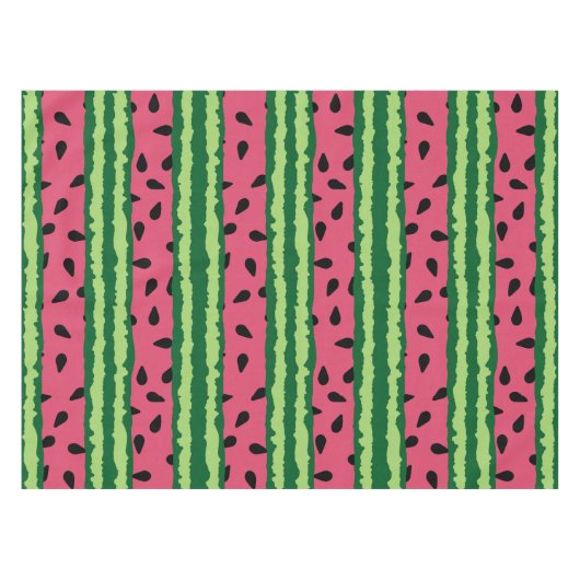 Nappe Cute pastèque Motif rose et vert (Devant (Horizontal))