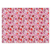 Nappe Cute Pink Red Hearts Blush Love Pattern (Devant (Horizontal))
