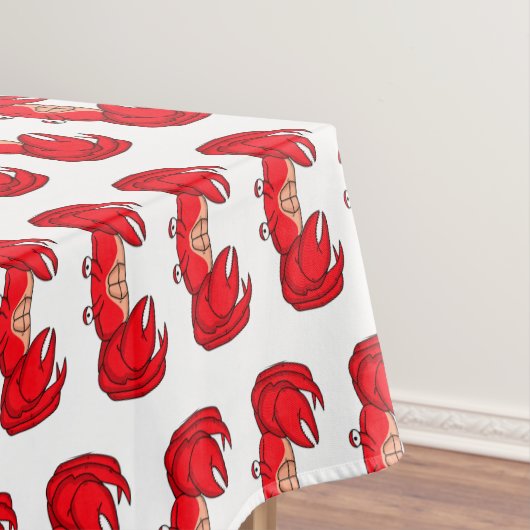 Nappe Cute red crab cartoon (In Situ)