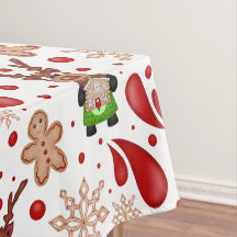 Cute Red Kids Christmas Reindeer