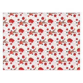 Nappe Cute Red Kids Christmas Reindeer (Devant (Horizontal))
