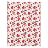 Nappe Cute Red Kids Christmas Reindeer (Devant)