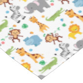 Nappe Cute Safari Animaux Nursery Motif (Angle)