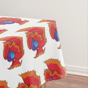 Nappe Cute Siamese combat poisson betta dessin