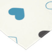 Nappe Cute Simple Heart Pattern blue black cream (Angle)