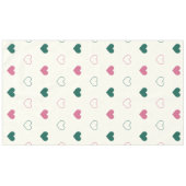 Nappe Cute Simple Heart Seamless pink / cream (Devant (Horizontal))