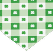 Nappe Cute Simple St Patrick's Lucky Clover Green Plaid (Angle)