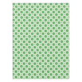 Nappe Cute Simple St Patrick's Lucky Clover Green Plaid (Devant)