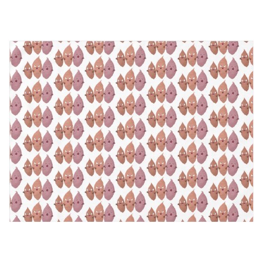 Nappe Cute singing sweet potatoes cartoon vegetables (Devant (Horizontal))