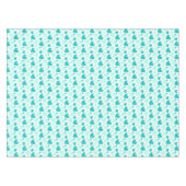 Nappe Cute Turquoise Mint Speckted Heart Motif (Devant (Horizontal))