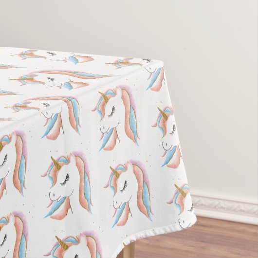 Nappe Cute Unicorn Pastel Rainbow Rectangle (In Situ)