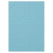 Nappe Cyan d'hiver Cute Snowman Motif (Devant)