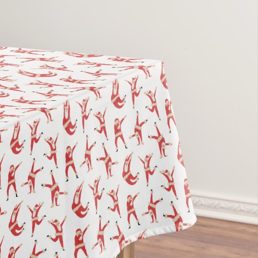Nappe Dabing Père Noël Fun Motif de Noël (In Situ)