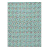 Nappe Dachshund de vacances avec cadeaux et Motif de sle (Devant)